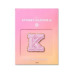 NWT Letter Patches (K - 1 available) - Stoney Clover Lane x Target Light Pink